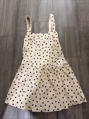 Abercrombie Polka Dot Drop Waist Dress